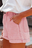 Paperbag Waist Denim Shorts - ONLINE ONLY