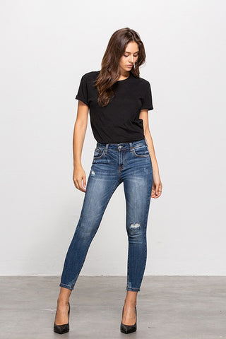 MID-RISE ANKLE SKINNY JEANS - ONLINE ONLY - SHIPS IN 1-4 DAYS