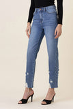 High Waisted Straight Leg Jean - ONLINE ONLY - SHIPS IN 1-4 DAYS