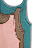 RAYON RIBBED TANK TOP - ONLINE ONLY 1-4 DAYS SHIPPING