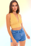 Back Tie Crop Top - ONLINE ONLY - 1-4 DAY SHIPPING