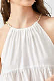 Halter Neck with Back Strap Flared Top - ONLINE ONLY - SHIPS 1-4 DAYS