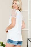 Organza Puff Sleeve Top - ONLINE ONLY - 1-4 DAY SHIPPING
