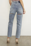 High Waist Straight Jeans - ONLINE ONLY - SHIPS IN 1-4 DAYS