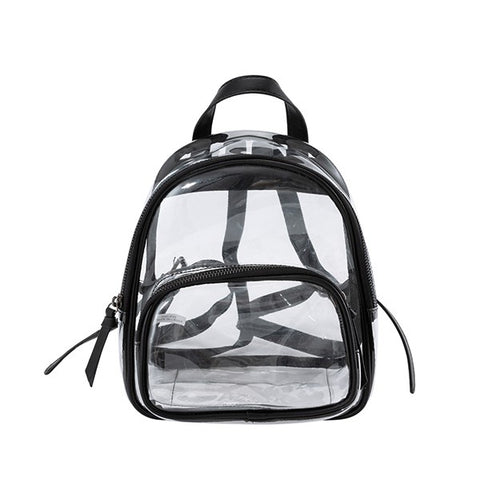 HIGH QUALITY PVC CLEAR BACKPACK - ONLINE ONLY - 1-4 DAYS SHIPPING