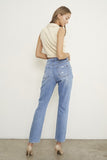 HIGH RISE DISTRESSED GIRLFRIEND JEANS - ONLINE ONLY - SHIPS IN 1-4 DAYS