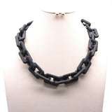 MATTE CHAIN NECKLACE SET - ONLINE ONLY SHIPS IN 1-4 DAYS