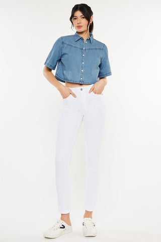 High Rise Ankle Skinny Jeans - ONLINE ONLY 1-4 DAYS SHIPPING