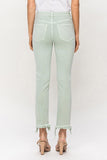 Mid Rise Crop Straight Jeans - ONLINE ONLY - SHIPS IN 1-4 DAYS