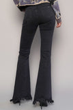 BUTTON DOWN PREMIUM WIDE FLARE JEANS - ONLINE ONLY - SHIPS IN 1-4 DAYS