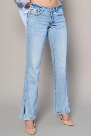 Low Rise Straight Jeans - ONLINE ONLY - SHIPS IN 1-4 DAYS