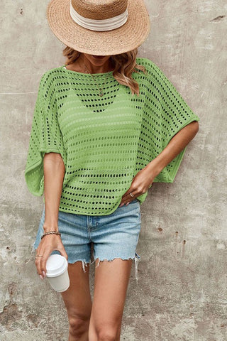 Open knit top - ONLINE ONLY - 1-4 DAYS SHIPPING
