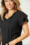 Flutter Sleeve Top - ONLINE ONLY 1-4 DAYS SHIPPING
