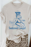 SUNKISSED COWGIRL WESTERN GRAPHIC TEE - ONLINE ONLY 1-4 DAYS SHIPPING