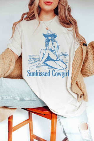 SUNKISSED COWGIRL WESTERN GRAPHIC TEE