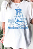 SUNKISSED COWGIRL WESTERN GRAPHIC TEE - ONLINE ONLY 1-4 DAYS SHIPPING