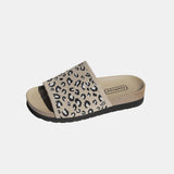 Leopard Open Toe Sandals - ONLINE ONLY