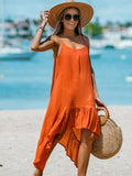 Ruffled Scoop Neck Sleeveless Dress - ONLINE ONLY - 7-10 DAY SHIPPING
