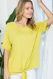 SOLID BOXY CASUAL TOP - ONLINE ONLY - 1-4 DAY SHIPPING