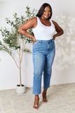 BAYEAS Full Size High Waist Straight Jeans - ONLINE ONLY