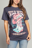 Wild West Cowgirls Graphic Top - ONLINE ONLY 1-4 DAYS SHIPPING