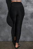 Black High Waist Pleated Pocket Leggings- ONLINE ONLY 2-7 DAY SHIPPING