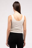 Front & Back 2-Way V-Neck Seamless Tank - ONLINE ONLY 1-4 DAYS SHIPPING