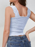 Square Neck Wide Strap Tank - ONLINE ONLY