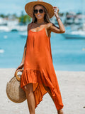Ruffled Scoop Neck Sleeveless Dress - ONLINE ONLY - 7-10 DAY SHIPPING