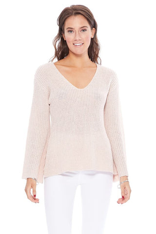 Light Weight Bell Sleeve All Season Sweater Top - ONLINE ONLY 1-4 DAYS SHIPPING