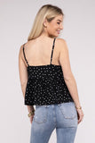 Dot Print Casual Tank Top - ONLINE ONLY 1-4 DAYS SHIPPING
