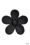 FLOWER HAIR CLAW CLIPS 3 INCH - IN STORE