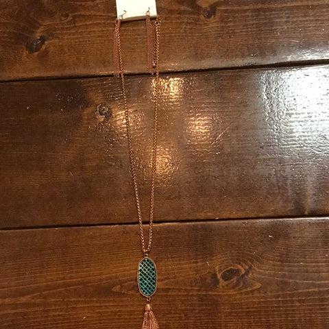 Rose Gold Necklace/Earrings
