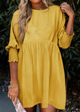 Mustard Dress