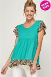 Plus Size Jade Top- IN-STORE
