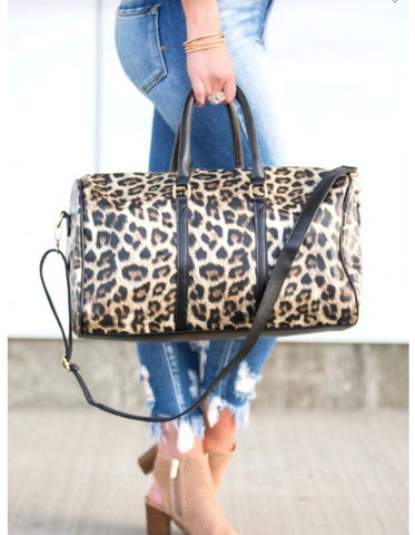 Weekend Bag Leopard Print - IN-STORE