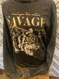 Graphic Long Sleeve T-Shirt - SAVAGE - IN-STORE