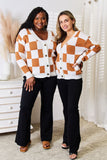 Angel Wings Double Take Button-Up V-Neck Dropped Shoulder Cardigan- Online Only• 5-10 day shipping•