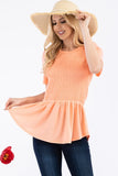 Smocked Baby Doll Top - IN STORE