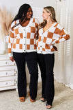 Angel Wings Double Take Button-Up V-Neck Dropped Shoulder Cardigan- Online Only• 5-10 day shipping•