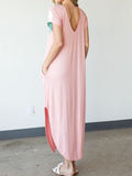 Color Block Maxi Dress - In Store