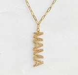 Mama Drop Pendant Necklace - In Store