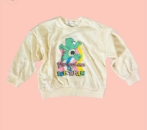 Ice Cream Bear Sweatshirt - In Store