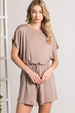 SHORT SLEEVE ROMPER