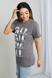 mineB Full Size Y'ALL Cowboy Boots Graphic Tee- ONLINE ONLY 2-10 DAY SHIPPING