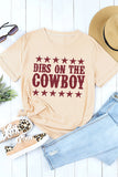 DIBS ON THE COWBOY Round Neck Tee Shirt- ONLINE ONLY 2-10 DAY SHIPPING