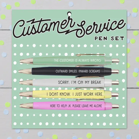 Customer Service Pen Set - In Store