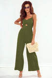 Smocked Spaghetti Strap Wide Leg Jumpsuit - ONLINE ONLY 2-7 DAY SHIP