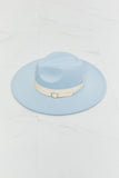 Fame Summer Blues Fedora Hat- ONLINE ONLY- 2-7 DAY SHIPPING