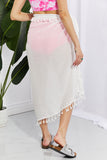 Marina West Swim Relax and Refresh Tassel Wrap Cover-Up- ONLINE ONLY 2-10 DAY SHIPPING